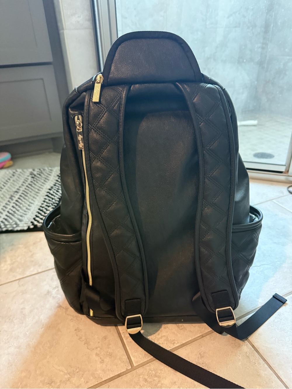 Itzy Ritzy Black Backpack - Picture 4 of 5